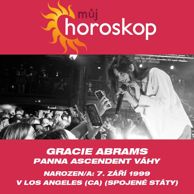Astrologické vhledy Gracie Abrams o Panně