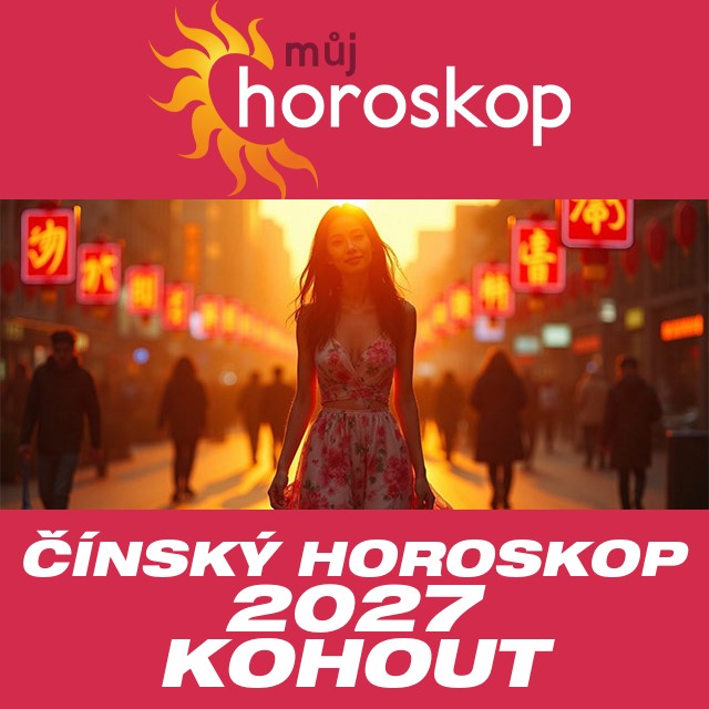 Čínský horoskop 2027 pro Kohouta