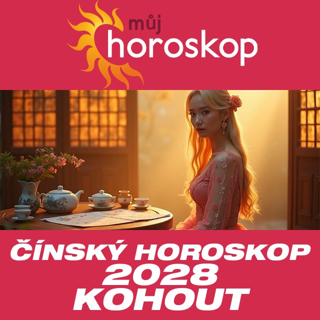 Čínský horoskop 2028 pro Kohouta
