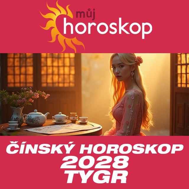 Čínský horoskop 2028 pro Tygra