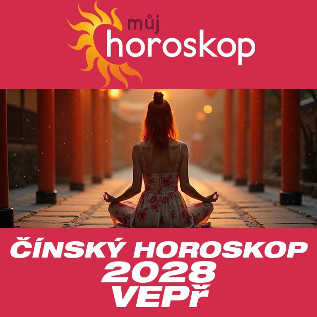 Čínský horoskop 2028 pro Vepře