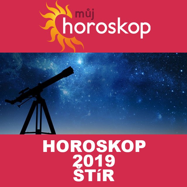 Roční horoskop 2019 pro Štír