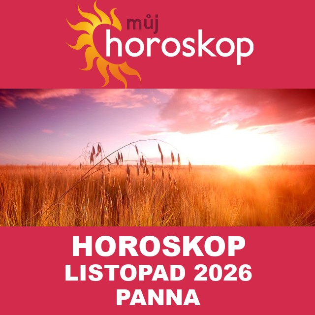 Horoskop na měsíc na listopad 2026 pro Panna