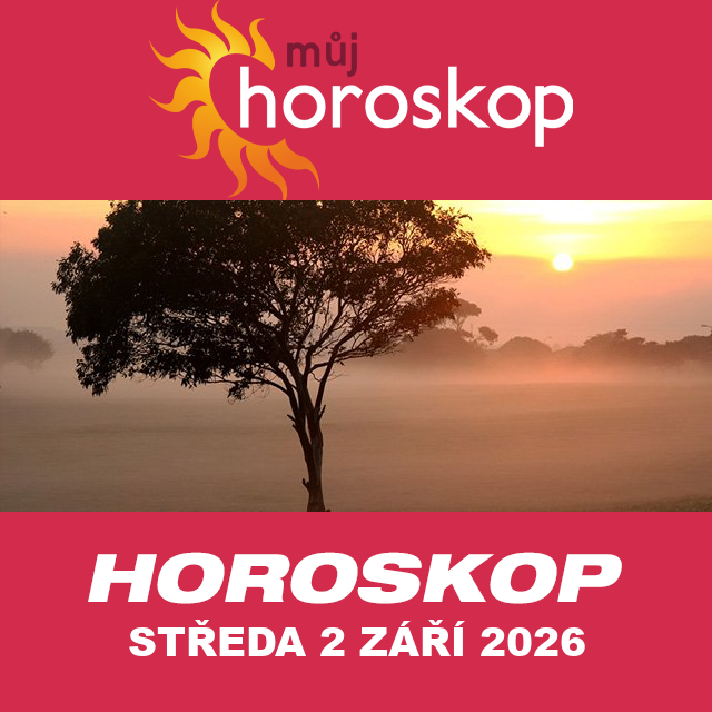 Předpovědi denního horoskopu na Středa 2 Září 2026
