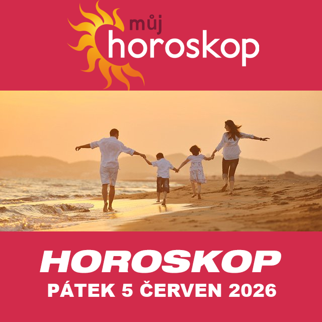 Předpovědi denního horoskopu na Pátek 5 červen 2026