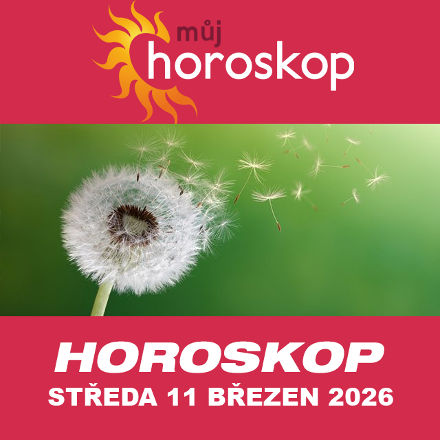 Předpovědi denního horoskopu na Středa 11 Březen 2026