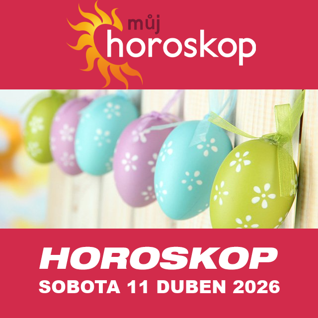 Předpovědi denního horoskopu na Sobota 11 Duben 2026