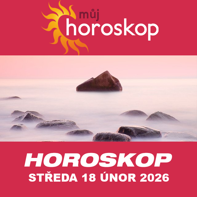 Předpovědi denního horoskopu na Středa 18 únor 2026