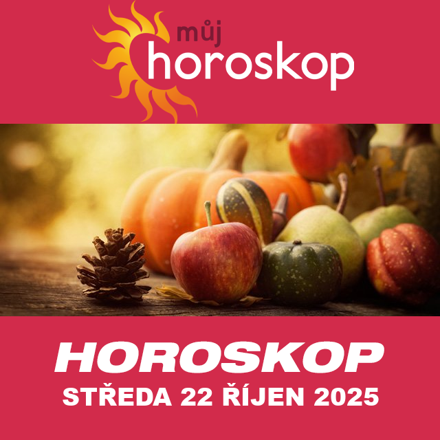 Předpovědi denního horoskopu na Středa 22 říjen 2025