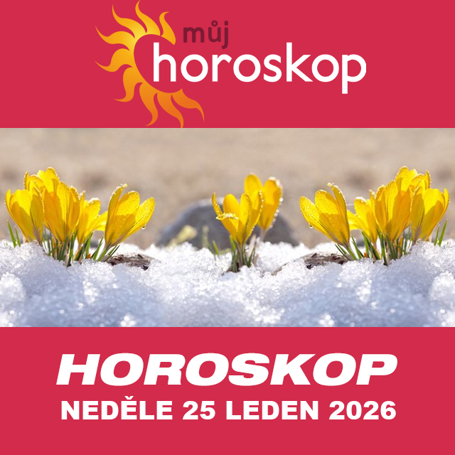 Předpovědi denního horoskopu na Neděle 25 Leden 2026