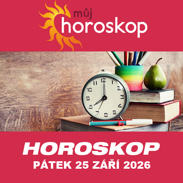 Předpovědi denního horoskopu na Pátek 25 Září 2026