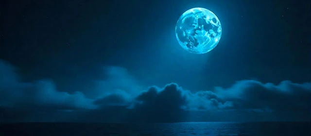 Informace o šířícím Měsíci (215° až 270°)